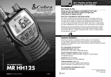 Cobra Marine MR HH125 User manual