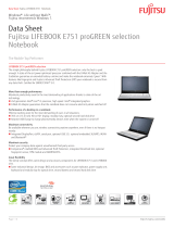 Fujitsu VFY:E7510MXG01DE Datasheet