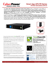 CyberPower PR1000ELCDRT2U Datasheet