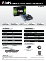 CLUB3D CGNX-G4424ZCI Datasheet