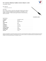 V7 V7E235MM-1.5M-BK Datasheet