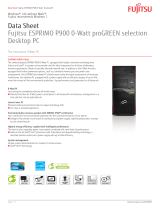 Fujitsu VFY:P0900PXG11DE FSP:GA3S20Z00DEU03 Datasheet