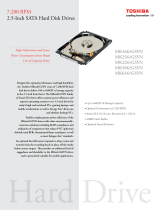 Toshiba MK3261GSYN Datasheet