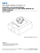 NEC NP900CM User manual