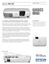 Epson V11H376B40DB Datasheet