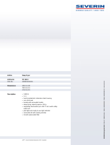 SEVERIN FR 2419 Datasheet