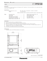 Panasonic ET-PFD100 User manual