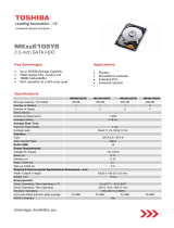 Toshiba MK1661GSYB Datasheet