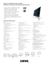 LOEWE Connect 32 Datasheet