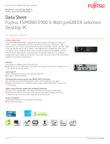 Fujitsu VFY:E0900PXG11DE/K2 Datasheet