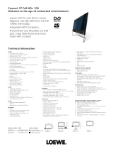 LOEWE Connect 37 Datasheet