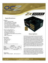OCZ Technology ZX1250W Datasheet