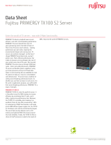 Fujitsu TX100 S2 Datasheet