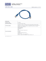 Cables Direct 0.5m Cat5E Datasheet