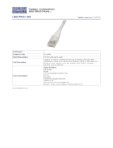 Cables Direct RJ-600W Datasheet