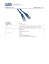 Cables Direct RJ-601B Datasheet