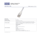 Cables Direct 1m CAT5e Datasheet