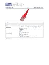 Cables Direct 5m CAT5e Datasheet