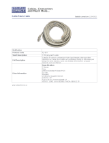 Cables Direct 25m Cat5e Datasheet