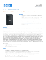 Tripp Lite OMNIVS1500XLTAA Datasheet