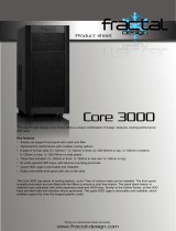 Fractal Design FD-CA-CORE-3000-BL Datasheet