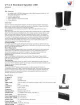 V7 2.0 Standard Speaker USB Datasheet