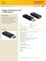 DeLOCK 65258 Datasheet