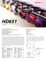 Superlux HD651 Datasheet