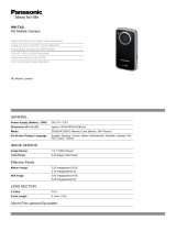 Panasonic HM-TA2EG-W Datasheet