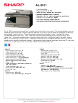 Sharp AL-2051 Datasheet