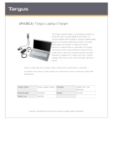 Targus APA30CA Datasheet