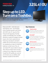 Toshiba 32SL410U Datasheet