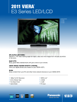 Panasonic TC-L32E3 Datasheet