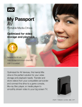 Western Digital My Passport AV 320GB Owner's manual