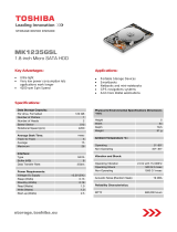 Toshiba MK1235GSL Datasheet