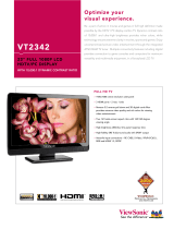 ViewSonic VT2342 Datasheet