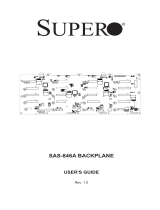 Supermicro BPN-SAS-846A Datasheet