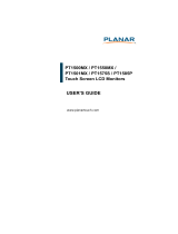 Planar PT1550MX User manual