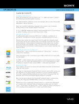 Sony VPCEB15FX/BI Datasheet
