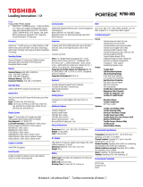 Toshiba M780 (PPM78C-005006) Datasheet