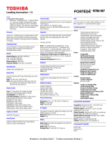 Toshiba M780 (PPM78C-007006) Datasheet
