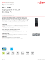 Fujitsu VFY:C0700PXF11DE Datasheet