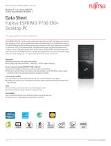 Fujitsu VFY:P0700PXF11DE/K2 Datasheet