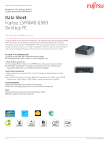 Fujitsu VFY:Q0900PF011DE FSP:GA3S10Z00DEU04 Datasheet