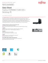Fujitsu E500 + E19-6 LED Datasheet