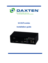 Daxten SCOUTcombo KVM Switch PS/2 & USB User manual