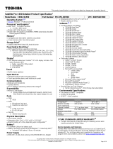 Toshiba C650-EZ1550 Datasheet