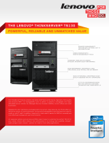 Lenovo ThinkSERVER TS130 Datasheet