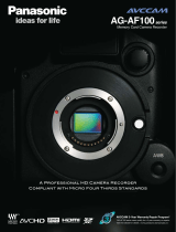 Panasonic AG-AF101 User manual
