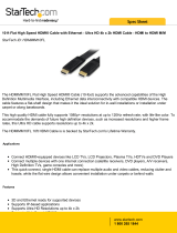 StarTech.com HDMIMM10FL Datasheet